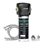 Frizzlife FK99 unter Waschbecken Wasserfilter System, NSF/ANSI 53&42 zertifiziert, entfernen 99,99% Chlor, Blei, schlechten Geschmack&Geruch, direkt anschließen, 0,5 Mikron, Trinkwasserfilter