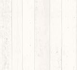 A.S. Création Vliestapete New England 2 Tapete in Holz Optik fotorealistische Holztapete maritime Optik 10,05 m x 0,53 m grau weiß Made in Germany 855046 8550-46