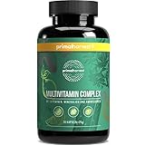 Primal Harvest®️ Multivitamin Tabletten (30 Portionen) - Hochdosiert - Multivitamin Kapseln mit essenziellen Vitaminen - Vitamin A,C,D,K und Mineralstoffen wie Biotin,Zink,Folsäure - Vitamintabletten