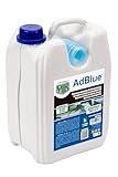 goodyear Motorkit AdBlue Additiv in 5 Liter Flasche mit Kanüle. Für Dieselmotoren mit SCR Technologie. Reduziert NOx Emissionen und erfüllt die Anforderungen der Abgasnormen Euro IV, V und VI
