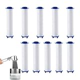 Duschkopffilter – Hartwasserenthärter, Duschkopf-Filterkartusche für verbesserte Hygiene, vielseitige Duschkopf-Sprühfiltration, Verunreinigungen, Geruchsentferner für Sedimetns