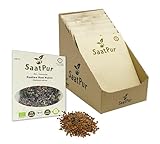 SaatPur Bio Keimsprossen - Radies Red Rubin - Keimsaat Sprossen Microgreens - Kleines Tray mit 20 Portionstüten je 30g