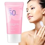 Sonnenmilch LSF 50 Feuchtigkeitsspendende Sonnencreme UVA-UVB Sonnenschutz Nicht-fettende Sonnencreme Gesicht & Körper Wasserfest Sunscreen Spf 50 Sonnenlotion Für Empfindliche Hau