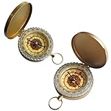 Kompass Kinder, Der Goldene Kompass, 2 Stück Nachleuchtender kompass Outdoor, kompass Kaufen, Taschenkompass, Marschkompass, Goldener Kompass