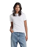 G-STAR RAW Damen Core Slim Top, Weiß (white D23793-4107-110), M