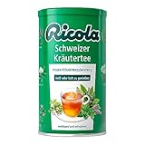 Ricola Schweizer Kräutertee, 200g Dose Schweizer Instant-Kräutertee mit 13 Bergkräutern, Zubereitung als Eistee oder warmer Tee, 1 x 200g