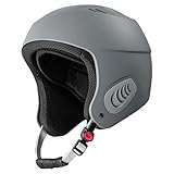 Westt Skihelm Herren Damen Snowboardhelm Freeride Skitouren Helm Schneesporthelm, leicht atmungsaktiv belüftet, grau, 56-58 cm