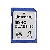 Intenso SDHC 4GB Class 10 Speicherkarte