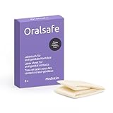 MEDintim - Oralsafe Schutztuch aus Latex - Erdbeere - 8...