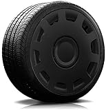 RADKAPPEN-Koenig 16 Zoll 16' ET-Nr.15 Premium Line (Schwarz) Radkappen/Radzierblenden 4 Stück