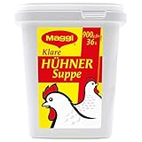 Maggi Klare Hühnersuppe, sofort löslich, 1er Pack (1 x 900g Gastro Box)