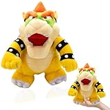 WKxinxuan Bowser Kuscheltier Mario Plüschtier, 25cm Bowser Anime Kawaii Plush Figuren Merch, Stofftier Plüsch für Kinder Spielzeug Geburtstag Weihnachten Geschenk Plushies