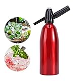 HoneybeeLY Soda-Wasserbereiter – Soda-Siphon-Flasche – Seltzer-Wasserbereiter – Soda-Maschinen für Zuhause, Küche, Bar, Party, zum Herstellen von kohlensäurehaltigen Getränken