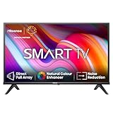 Hisense 40E4KT 101cm (40 Zoll) Fernseher Full HD Smart TV, Triple Tuner DVB-T2 / T/C / S2 / S, Works with Alexa, WiFi, Game Mode, Hotel Mode, Schwarz [2023], Betriebsystem VIDAA U