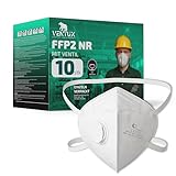 VENTUX SAFETY EQUIPMENT FFP2-Masken mit Ventil | Filtration 99% || Ideal für bestimmte Räume || Einweg || Komfort und Sicherheit zertifiziert (10)
