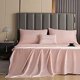 Whitney Home Textile Komplettes Bettlaken-Set – Luxus-Kühlbettlaken für Betten in voller Größe, Viskose-Bambus-Mikrofaser-Bettlaken, 38,1 cm extra tiefe Tasche, knitterarm, langlebig