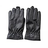 Dickly 5X Herren Winterhandschuhe, Outdoor Fahrradhandschuhe, Touchscreen Schneehandschuhe, mit Fleece Gefütterte Warme Fäustlinge Zum Fahren, Reiten,