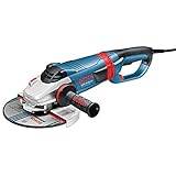 Bosch Professional Winkelschleifer GWS 24-230 LVI (Scheiben-Ø 230 mm, 2.400 Watt, mit KickBack-Stop, Anlaufstrombegrenzung, Handgriff mit Vibrationsdämpfung, im Karton)