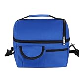 Morbuy Multifunktionale Kühltasche, Langlebige 9L Lunchtasche, Kühltasche Faltbar Kühltaschen für Reisen, Strand, Reise, BBQ, Auto, Camping (9L,Blau)