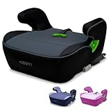 Osann Junior Isofix Gurtfix, Sitzerhöhung Auto Kinder, Kindersitzerhöhung mit Isofix 126-150cm (ca. 15-36 kg), Sitzschale i-Size - Pixel Black