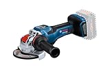 Bosch Professional BITURBO Akku-Winkelschleifer mit X-LOCK GWX 18V-15 PSC (Leistung für kabelgebundenes Gerät mit 1.500 W, ohne Akkus und Ladegerät, im Karton)