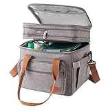 Große Kühltasche - Wasserdichte Lunchbox - 18L Groß Auslaufsicher Campingkühler, Tragbarer Reisekühler für Lebensmitteleinkäufe, Camping, Ausflüge