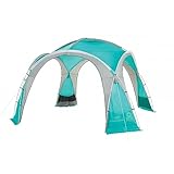 Coleman Event Dome Pavillon, 3,6 x 3,6 m, stabiles Partyzelt mit Stahlgestänge, Gazebo, Eventzelt, Sonnenschutz SPF 50+, XL