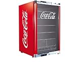 °CUBES HighCube Flaschenkühlschrank Coca-Cola Classic / 84,5 cm Höhe / 104 kWh/Jahr / 115 L Kühlteil