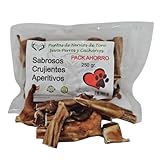 ARTISAN GIFT CO Ochsenziemer für Hunde - 100% Trockenfleisch Hundeleckerlis, geeignet für die Barf-Diät - Ochsenziemer Hunde - Bullen-Nervenspitzen - Sparpaket 250 gr