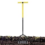 Rasenlüfter,Vertikutierer Mit Lüftungsspitzen & Ergonomischem T-Griff - Ergonomischer Vertikutierer & Kultivator Zur Bodenpflege, Landschaftsgestaltung Und Landwirtschaft