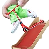 HIFONI Finger Spielzeug Skateboard - Finger Spielzeug Set beinhaltet Finger Roller Finger Hosen Schuhe,Interaktive Roller Bar Spielzeug