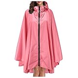 Kobilee Regencape Herren Damen: Outdoor mit Ärmeln Regenponcho Festival Ultraleicht Regenjacke Wandern Atmungsaktiv Regencape Bunt Regen Regenanzug Reise Wiederverwendbar Regenkleidung