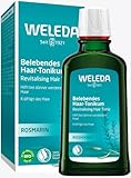 WELEDA Bio Rosmarin Haartonikum - Naturkosmetik Haarwasser Tonikum mit Rosmarinöl hilft bei dünner werdendem Haar. Natürliche Haarpflege kräftigt & bewahrt eine gesunde Kopfhaut (vegan / 100ml)