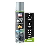 LIQUI MOLY Cockpitspray Cockpitpflege Citrus, Art.-Nr. 1599 I 300 ml Auto Innenraum-Pflege & Reinigung für Kunststoffteile I Regenerierend, auffrischend & antistatisch I Seidenmatte Dashboard Pflege