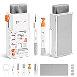Ordilend Tastatur Reinigungsset, Alles in 1 Screen Cleaner Kit Handy, Tastaturreiniger mit Bürste Laptop Keyboard Cleaner for Tablet, Computer, PC Monitor, Kamera mit Spray mit Patent
