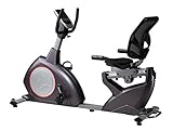 Sitz-Liege-Ergometer Heimtrainer magnetischer Widerstand ca. 15 kg Schwungmasse 24 Programme Bluetooth bis 150 kg belastbar