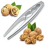 Efymosce Nussknacker Walnüsse, Walnussknacker, Nussknacker Haselnüsse, Nussknacker Edelstahl, Nutcracker, Nut Cracker, Multifunktionaler Nussknacker, Leicht Offnen Nüssen Nussbaum