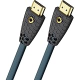 Oehlbach Flex Evolution HDMI Kabel - Patent - Knickschutz Gewebemantel - 8K Ultra High-Speed HDMI- 8K FUHD 60Hz 4320p / 4K 120Hz 2160p - 48Gbit/s (21:9 Cinema, Dolby Vision, VRR, eARC, UHD2) - 1 Meter