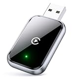 AIZEO Wireless CarPlay Adapter, Superschnelle Upgrade von Wired auf Wireless, Plug und Play, Mini & Stabiler, kompatibel mit iPhone iOS 10+ & Autos mit Wired CarPlay, Black