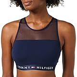 Tommy Hilfiger Damen Bralette Stretch, Blau (Navy Blazer), M