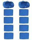 Haliya 10 Fensterwischer Tücher Autoscheiben Innenreiniger, Windschutzscheibenreiniger Mikrofaser Wischer Auto, Scheiben Innenreiniger Auto Reinigungswerkzeug, Autofenster Reinigung, Rechteckig