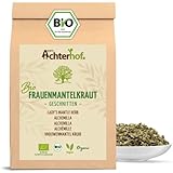 Frauenmantelkraut Bio 250g | Frauenmantel Tee getrocknet und geschnitten | aus kontrolliert biologischem Anbau | naturrein - ohne Zusätze | vom Achterhof