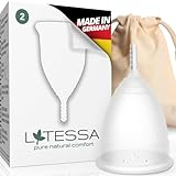 LATESSA® Menstruationstasse, SEHR GUT getestet, Made in...