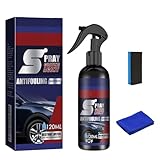 Auto Beschichtungsspray Fleckenentfernung Festivalment Funktionsbeschichtungsmittel Beschichtung Funktionsbeschichtung High Quick Car Coating Spray Wax Kunststoffteile-Aufbereiter 120ml