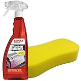 Craft-Equip Flugrostentferner-Set bestehend aus dem SONAX 750ml Flugrostentferner und Auto-Wasch-Schwamm zur schonenden Reinigung ihres KFZ