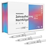 mysmile Zahnaufhellung Gel Nachfüllpackung 8x 3ml - Peroxidfreies PAP+ Zahnweiß Gel - 10 Minuten Fleckenentfernung - Zahnschmelz sichere Gel-Spritzen für Teeth Whitening Kit - Bei Zahnstein & Flecken