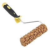 Schwamm Farbroller, Texturmuster Farbrollerpinsel mit Griff 16 Cm Breite Schaumstoff Malerei Dekorationspinsel Werkzeug für Hauswand Malerei Rollenwerkzeuge