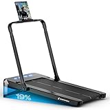 Sportstech Walking Pad, automatische Steigung bis 19%, Laufband für Zuhause und Schreibtisch, LED-Display, Home Office, kompakt, leise, App, Walking Pad & Fitness Treadmill, sPad500/1000