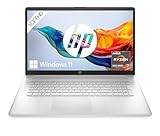 HP Laptop / 17,3' FHD Display / AMD Ryzen 7 5700U / 16GB DDR4 RAM / 512GB SSD / AMD Radeon-Grafik / Windows 11 / QWERTZ / Silber