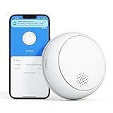 Maxcio WLAN Rauchmelder, Smart Rauchwarnmelder mit App-Benachrichtigung, Smart Home Partner, 85dB Alarm, entspricht dem EN 14604 Standard